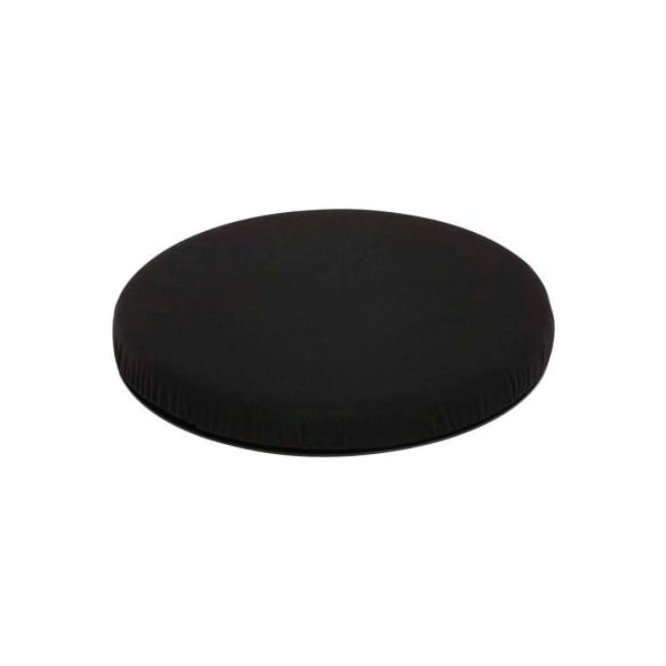 Healthsmart Swivel Seat Cushion, 15" dia., Black 51319940200 Zoro